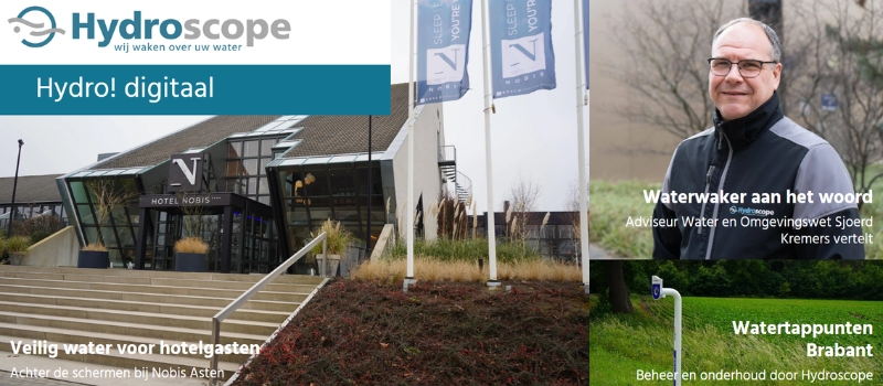 Eerste editie Hydro! digitaal live - Hydroscope